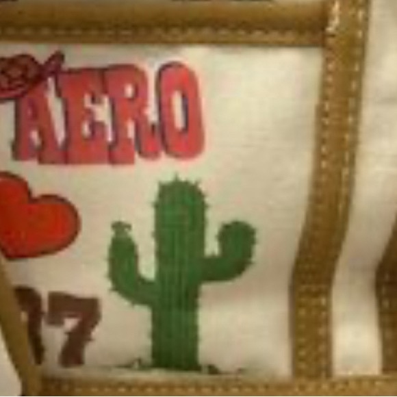 AEROPOSTALE Western Rodeo Mini Tote - Picture 2 of 3